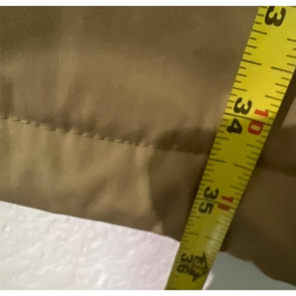 L.L. Bean Freeport Mens S Beige Full-Length Coat Jacket Parka Polyester & Wool - Picture 4 of 7